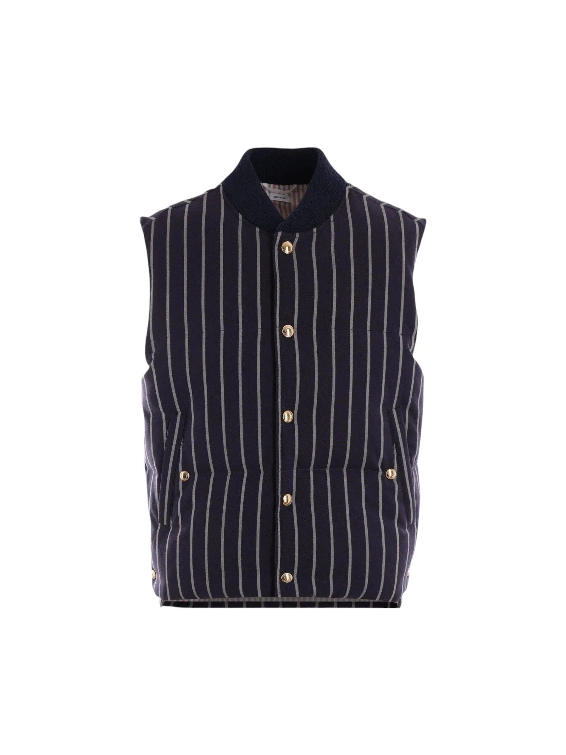 Striped Wool Vest