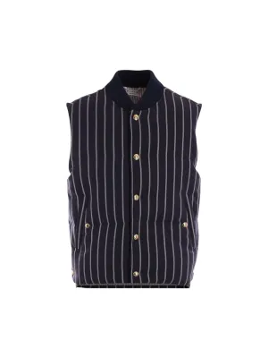 Striped Wool Vest