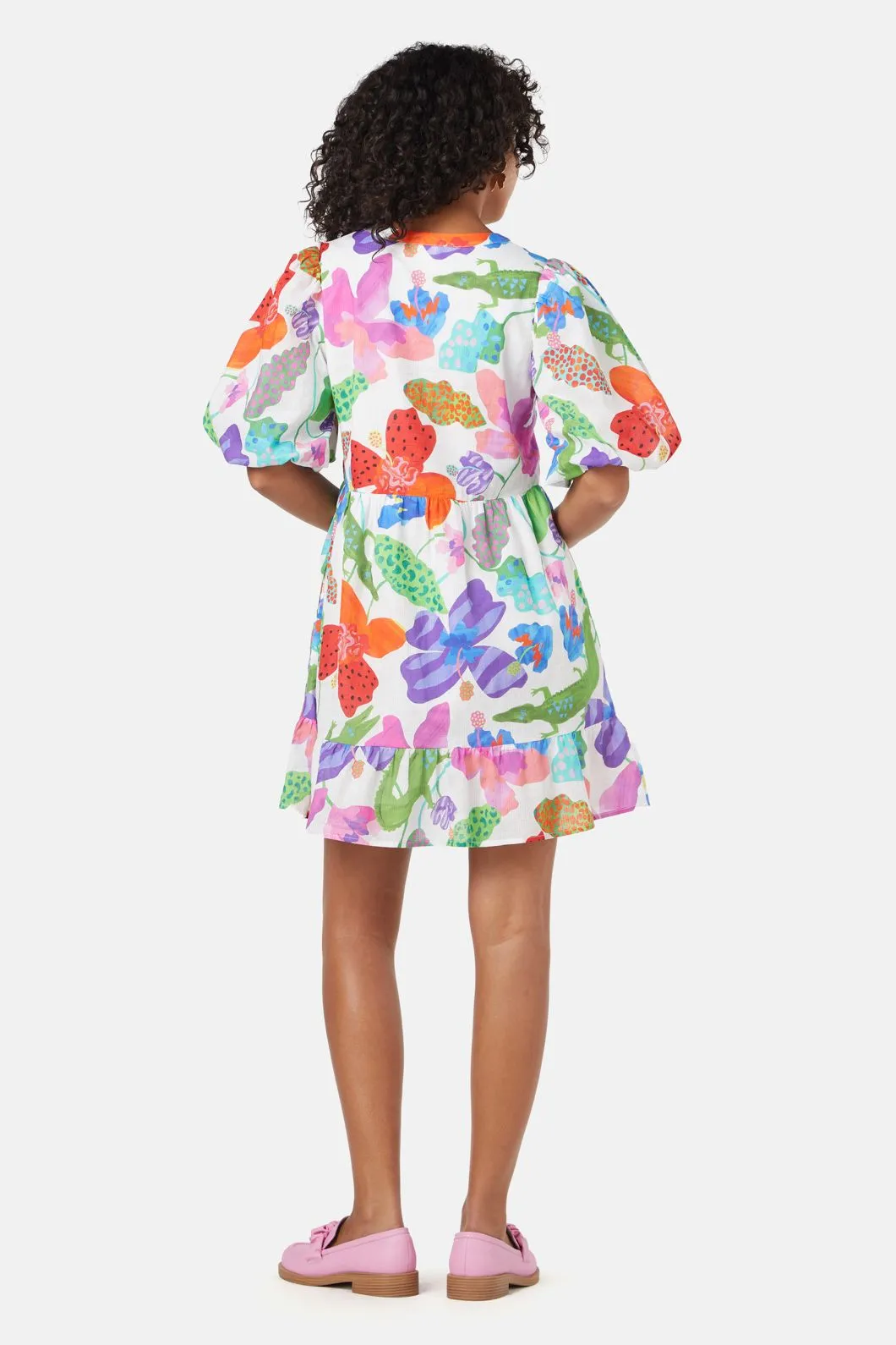 Trippy Flowers Dress