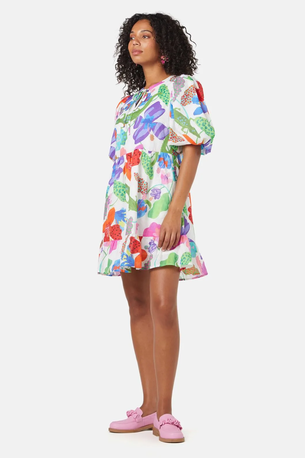 Trippy Flowers Dress