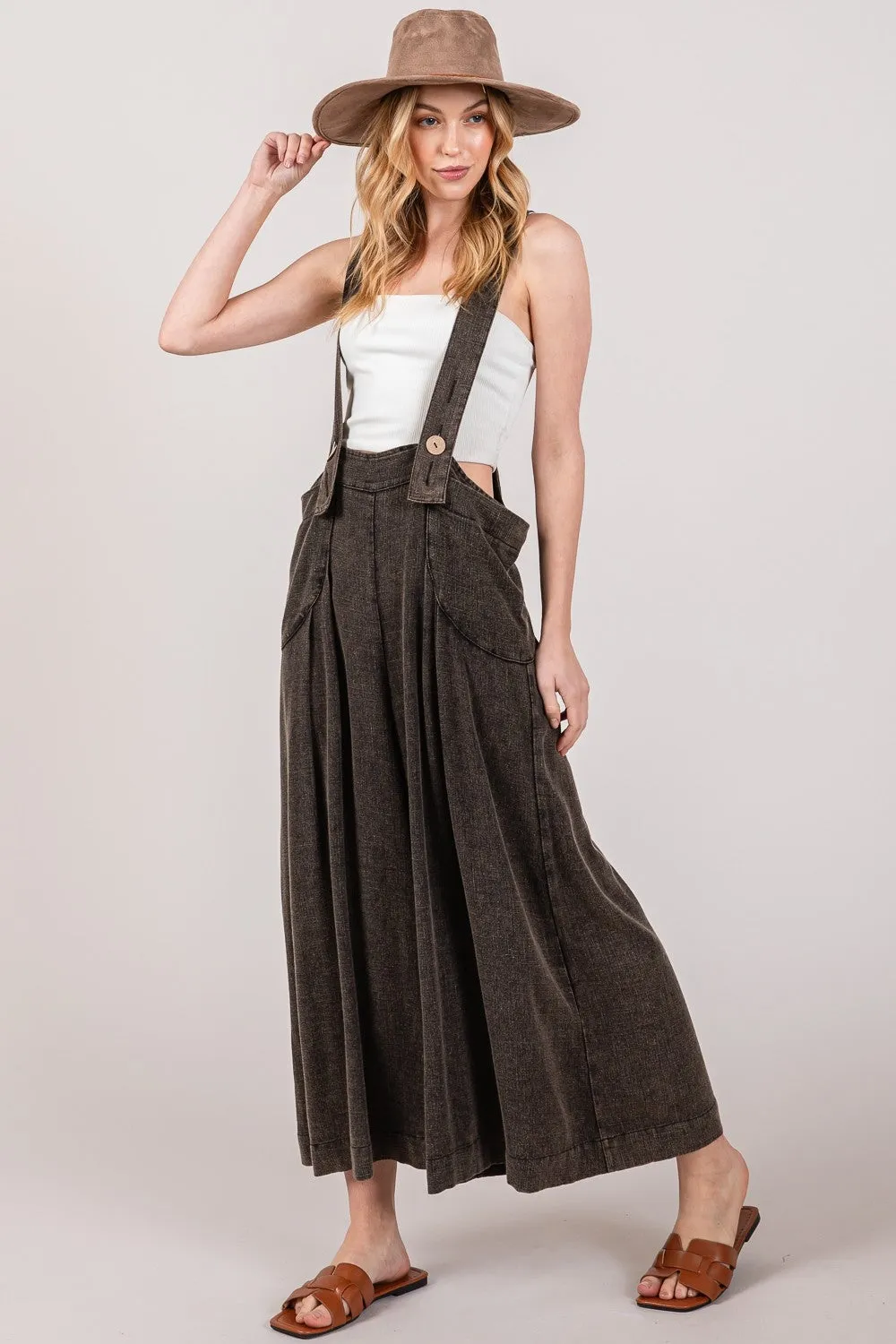 Willow Wide Leg Overalls