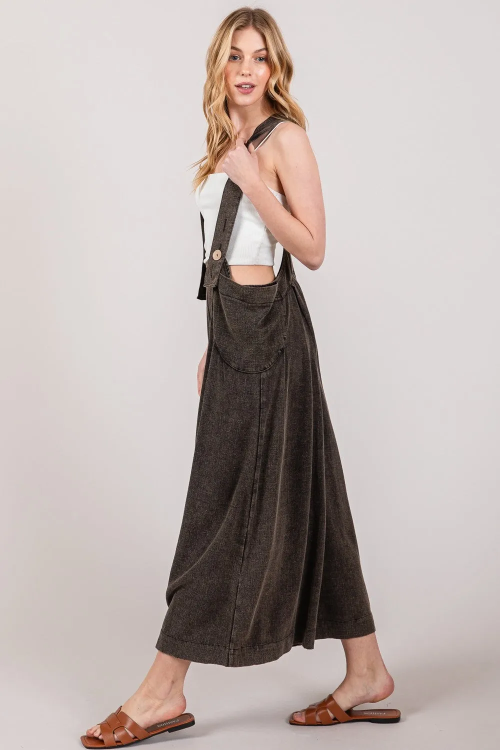 Willow Wide Leg Overalls